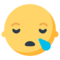 Sleepy Face emoji on Mozilla